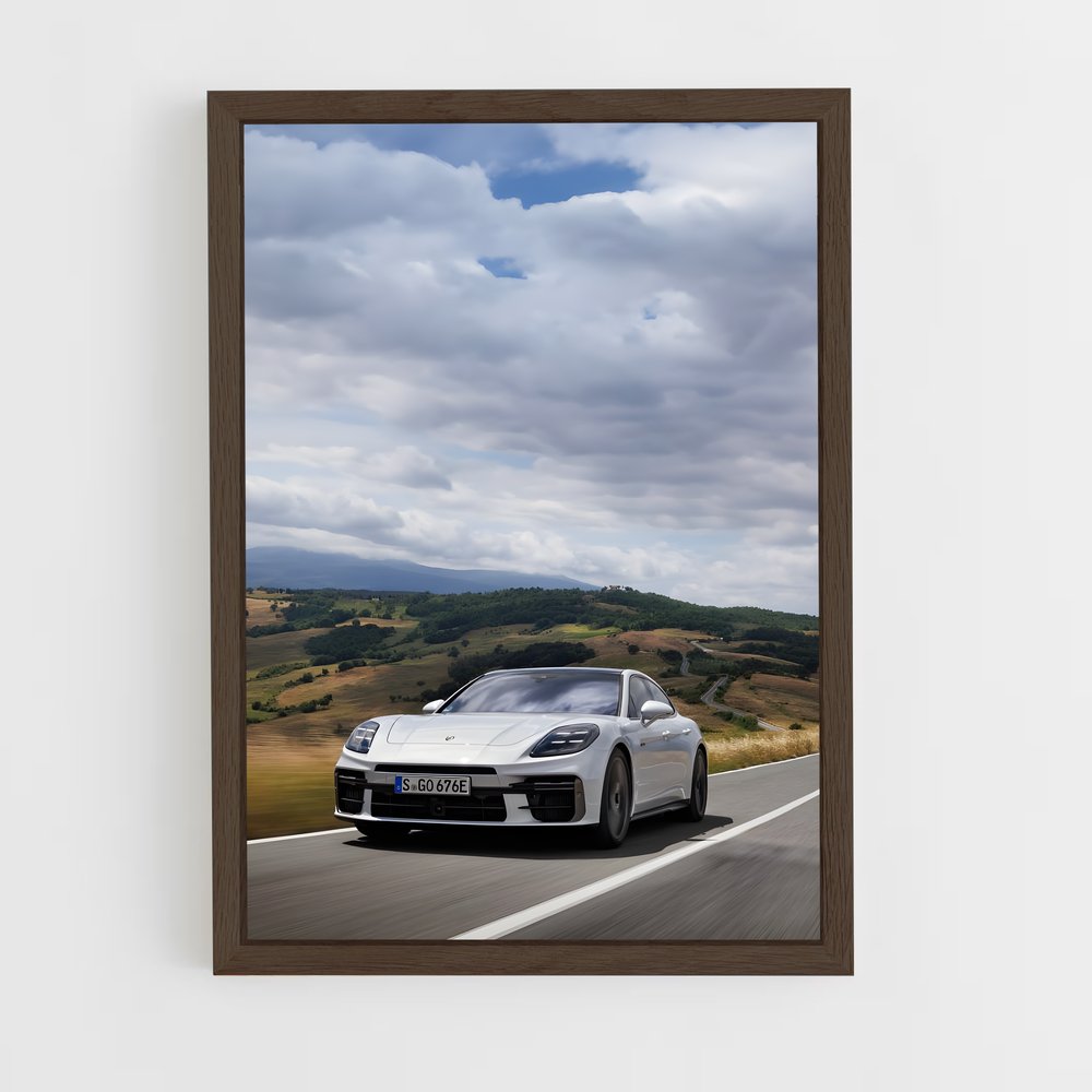 Poster Turbo 918 GTS – affiche Porsche (vue 5)